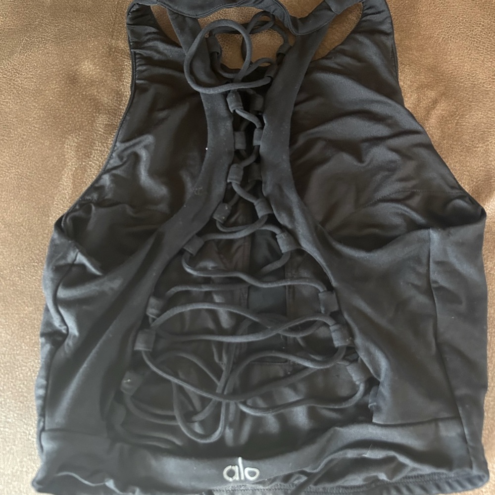 Alo crop top (gym top) small